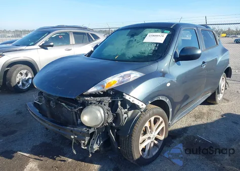 2012 Nissan Juke Sl from USA, damaged, VIN JN8AF5MR6CT117341